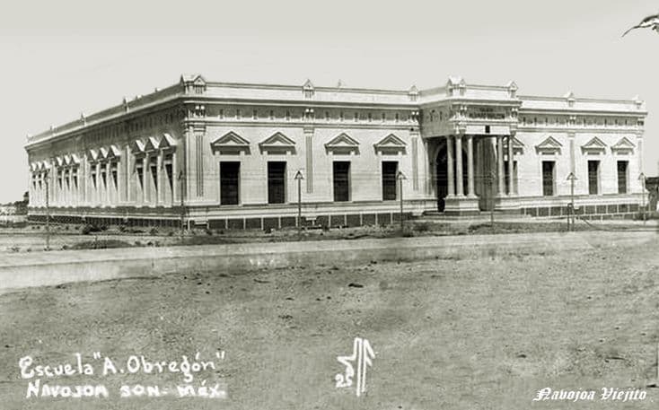 Escuela Alvaro Obregon en Navojoa Sonora Mexico